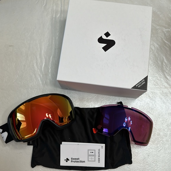 Sweet Protection CLOCKWORK GOGGLES - RIG Topaz/RIG Amethyst/matte black - Picture 4 of 16
